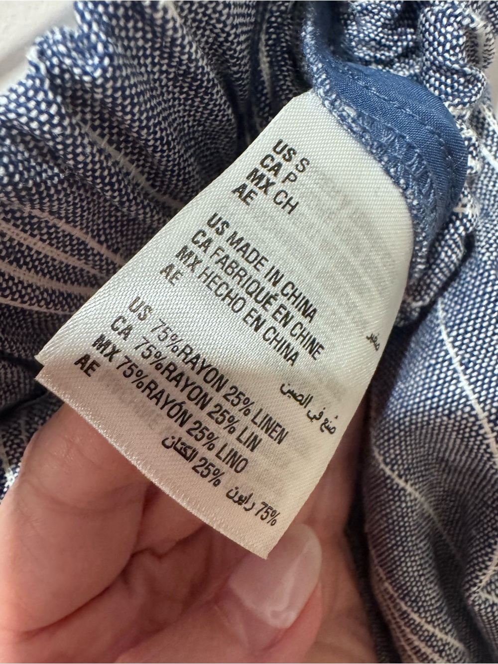 And Now This Blue Stripe Linen Blend Vest & Wide Leg Pants Set - Picture 11 of 13